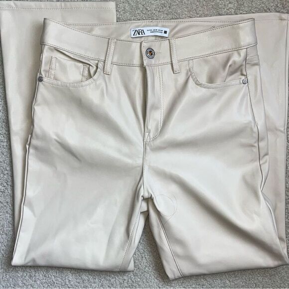 Zara Leather Pants - Picture 4 of 4